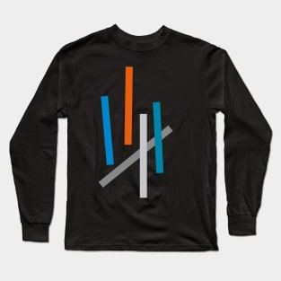 Minimal color sticks Long Sleeve T-Shirt